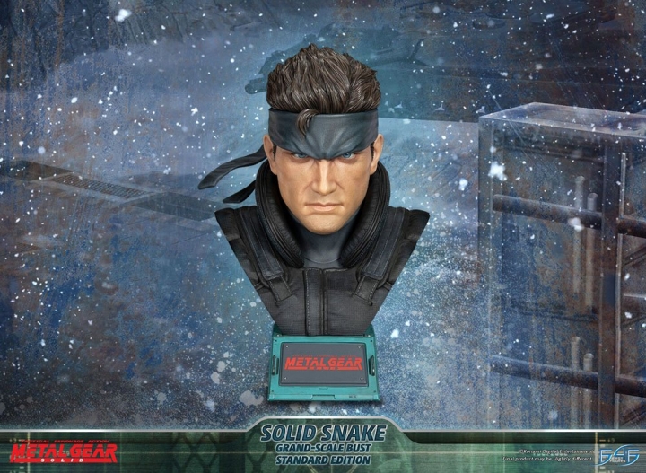 Metal Gear Solid Grand Scale Bust Solid Snake 31 cm