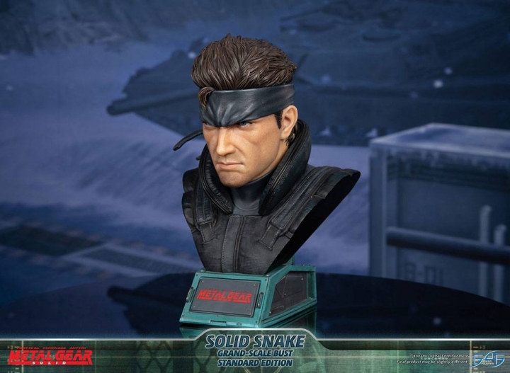 Metal Gear Solid Grand Scale Bust Solid Snake 31 cm