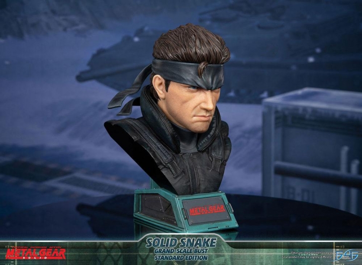 Metal Gear Solid Grand Scale Bust Solid Snake 31 cm