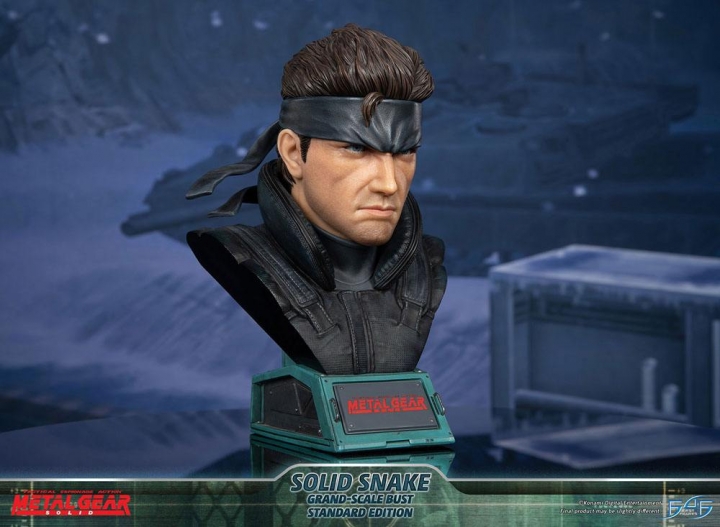 Metal Gear Solid Grand Scale Bust Solid Snake 31 cm