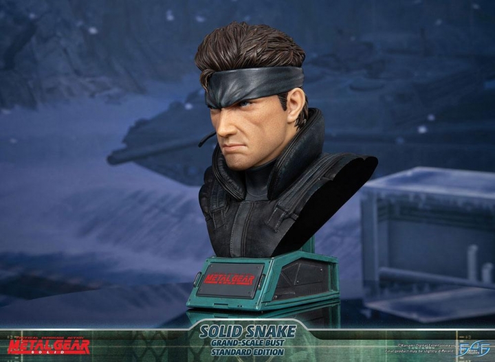 Metal Gear Solid Grand Scale Bust Solid Snake 31 cm