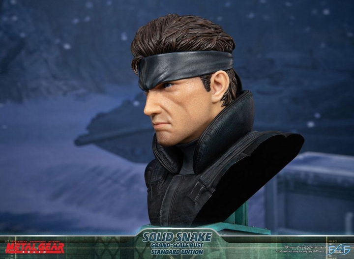 Metal Gear Solid Grand Scale Bust Solid Snake 31 cm