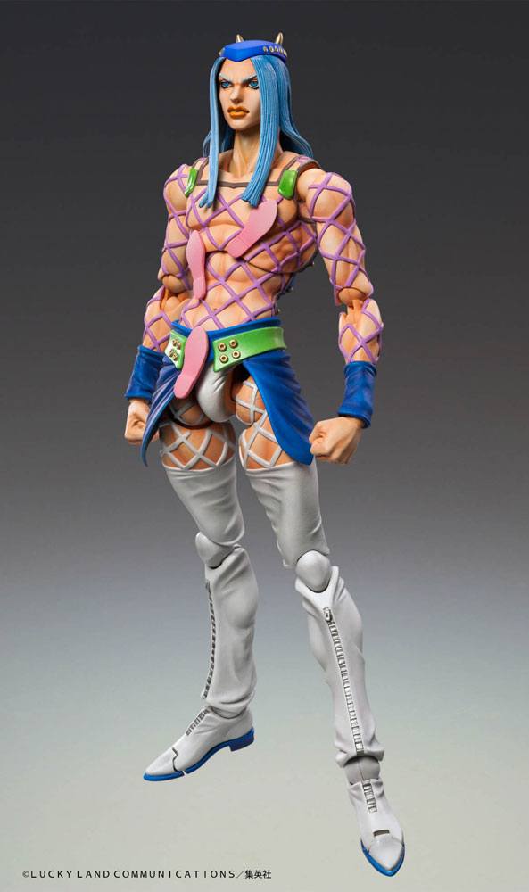 JoJo's Bizarre Adventure Part6 Stone Ocean Action Figure Chozokado Narciso Anasui / Diver Down15 cm