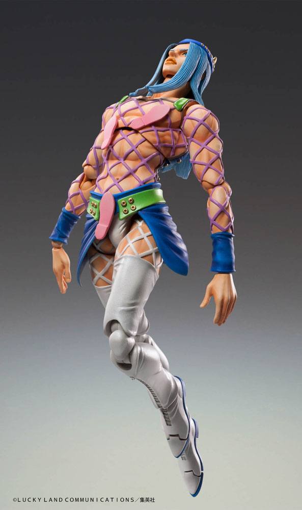 JoJo's Bizarre Adventure Part6 Stone Ocean Action Figure Chozokado Narciso Anasui / Diver Down15 cm