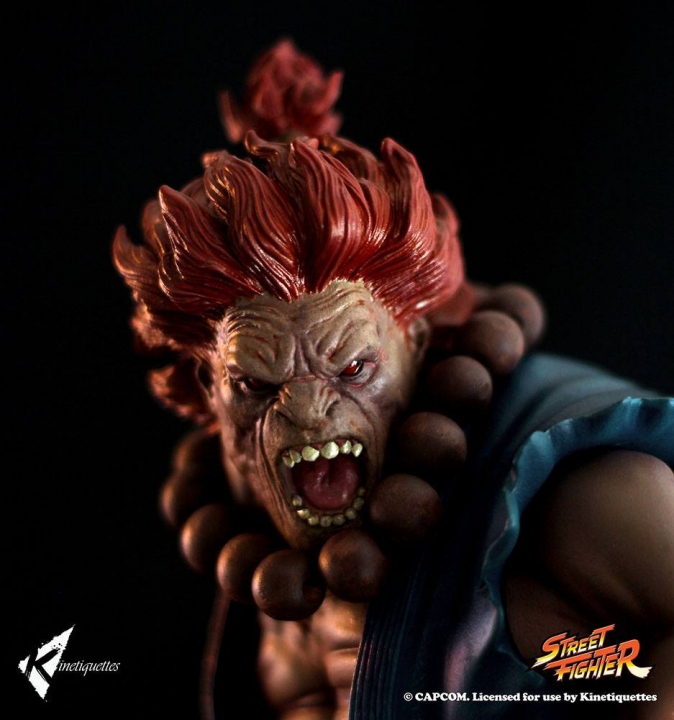 Street Fighter Diorama Akuma Raging Demon 45 cm