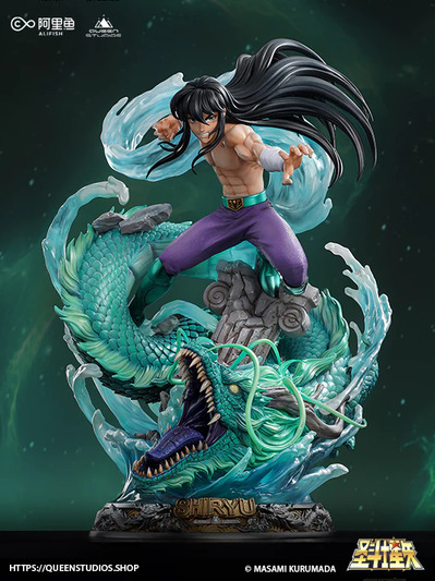 Saint Seiya Statue 1/6 Shiryu Dragon Queen Studios 39cm