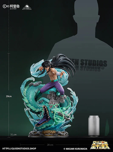 Saint Seiya Statue 1/6 Shiryu Dragon Queen Studios 39cm