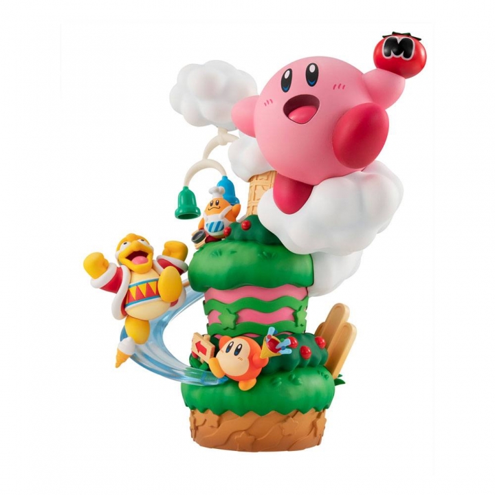 Kirby PVC Statue Kirby Super Star Gourmet Race 18 cm