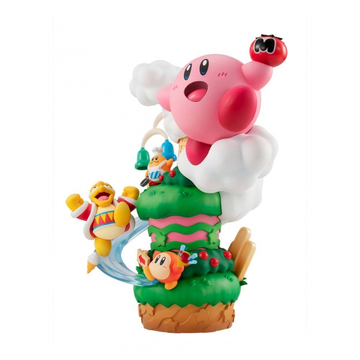 Kirby PVC Statue Kirby Super Star Gourmet Race 18 cm