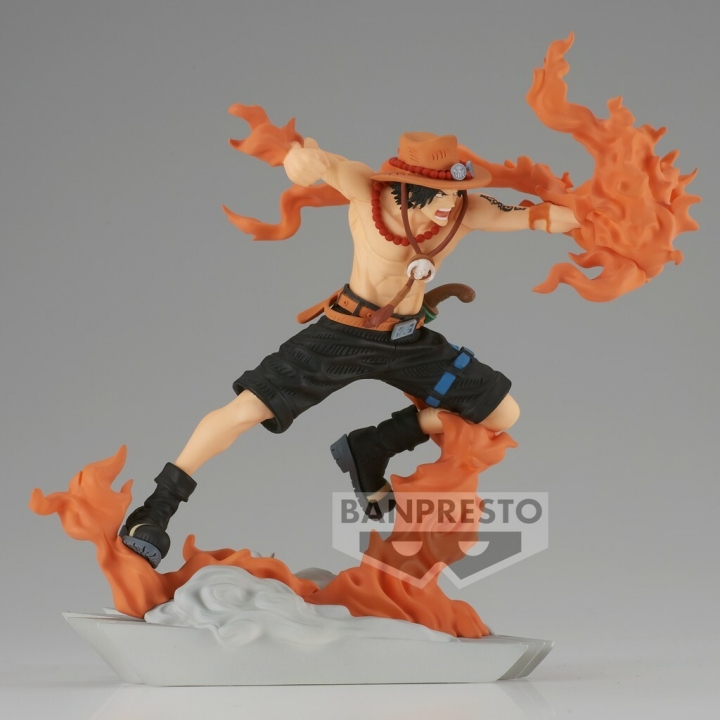 One Piece: Senkozekkei - Yamato / Portgas.D.Ace PVC Statue 11-9 cm