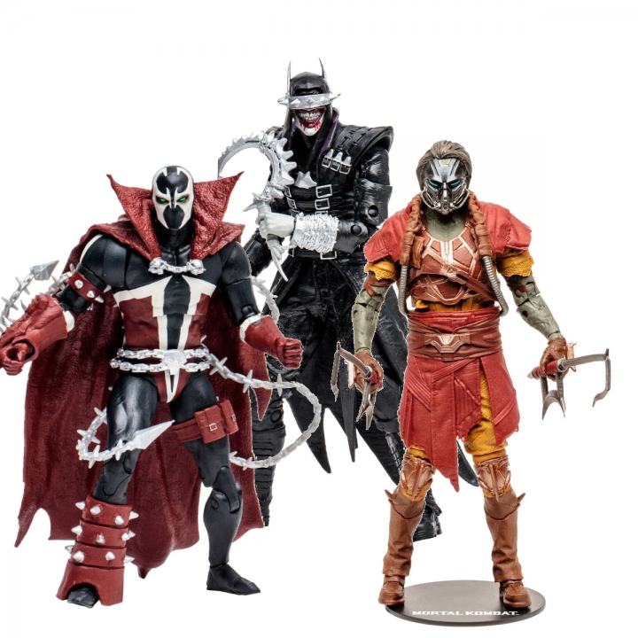 Mortal Kombat Action Figure Kabal / Spawn / Batman 18 cm