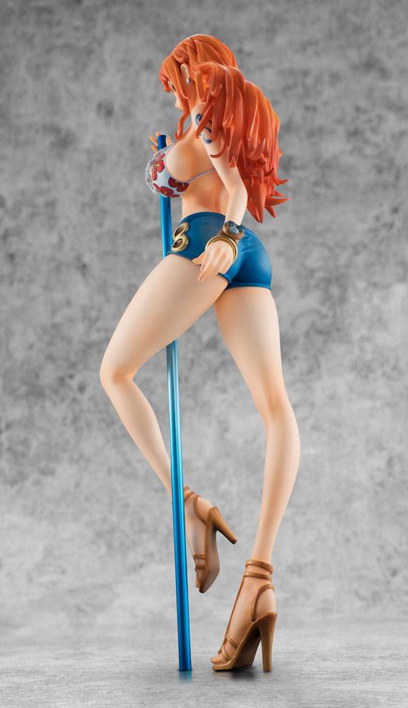 One Piece P.O.P OP Limited Edition PVC Statue 1/8 Nami Mugiwara Ver. 22 cm