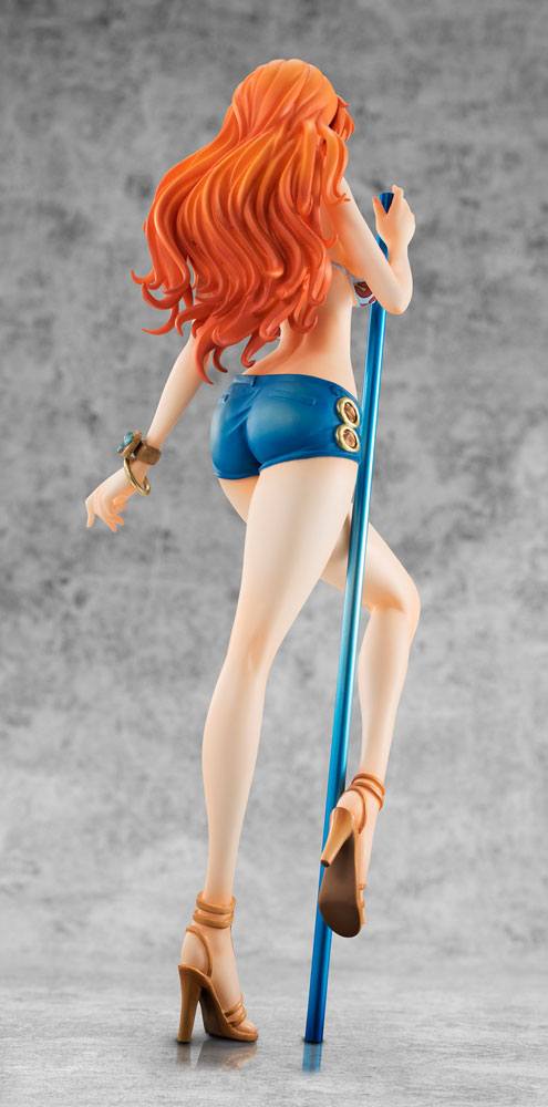 One Piece P.O.P OP Limited Edition PVC Statue 1/8 Nami Mugiwara Ver. 22 cm