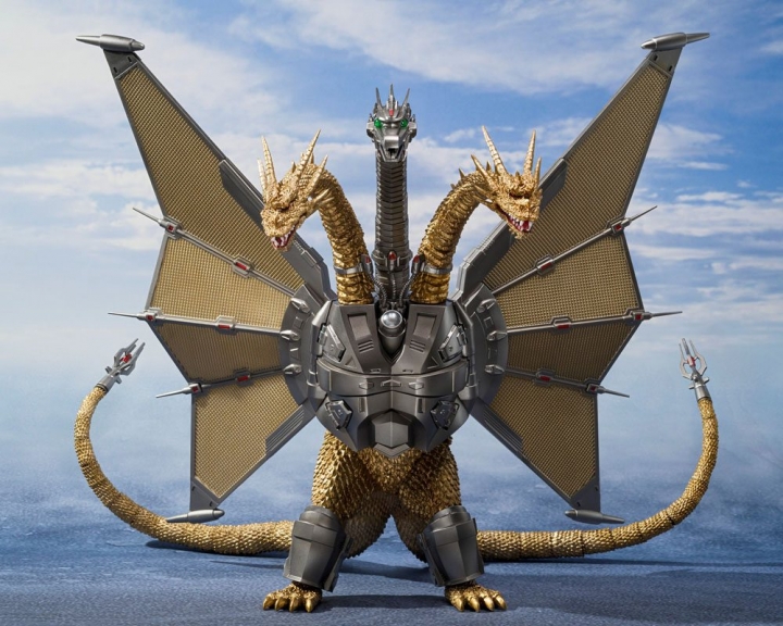 Godzilla vs. King Ghidorah S.H. MonsterArts Action Figure Mecha Ghidorah Special Set 25 cm