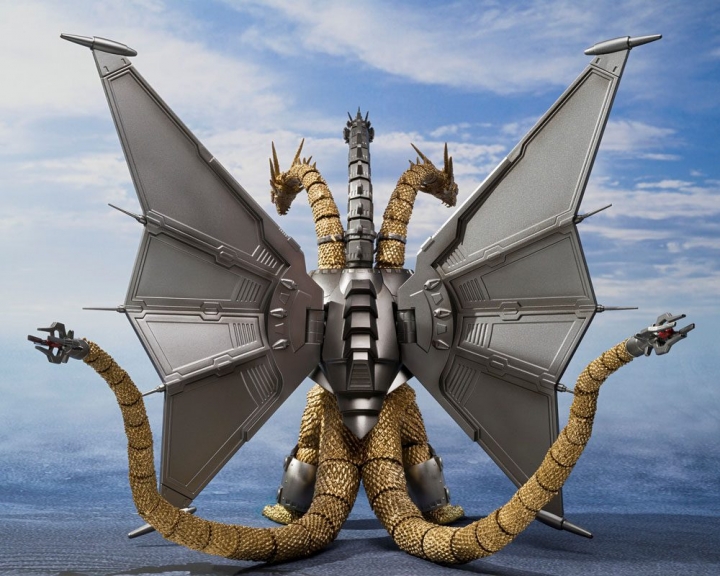 Godzilla vs. King Ghidorah S.H. MonsterArts Action Figure Mecha Ghidorah Special Set 25 cm