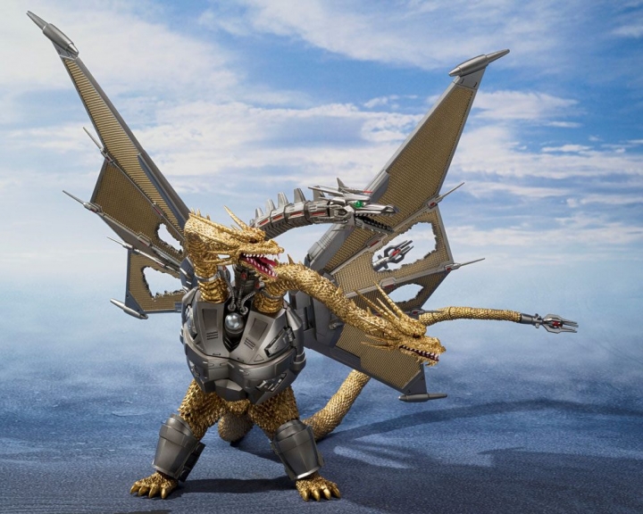 Godzilla vs. King Ghidorah S.H. MonsterArts Action Figure Mecha Ghidorah Special Set 25 cm