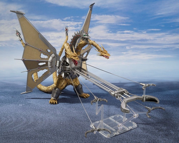 Godzilla vs. King Ghidorah S.H. MonsterArts Action Figure Mecha Ghidorah Special Set 25 cm