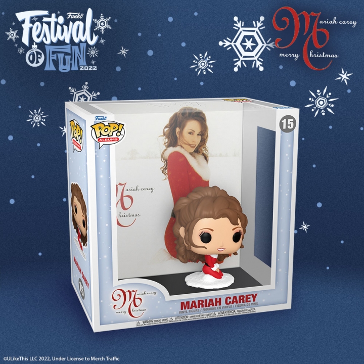 Mariah Carey POP! Albums Vinyl Figure Merry Christmas 9 cm