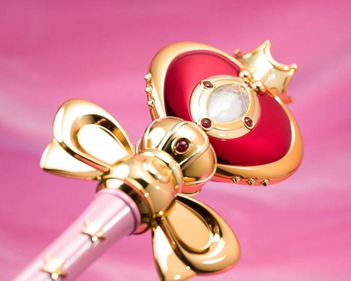 Sailor Moon Proplica Replica 1/1 Spiral Heart Moon Rod Brilliant Color Edition 48 cm