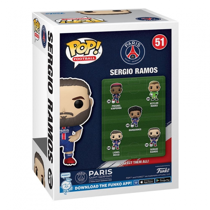 Paris Saint-Germain F.C. / Manchester City F.C. POP! Football Vinyl Figure 9 cm