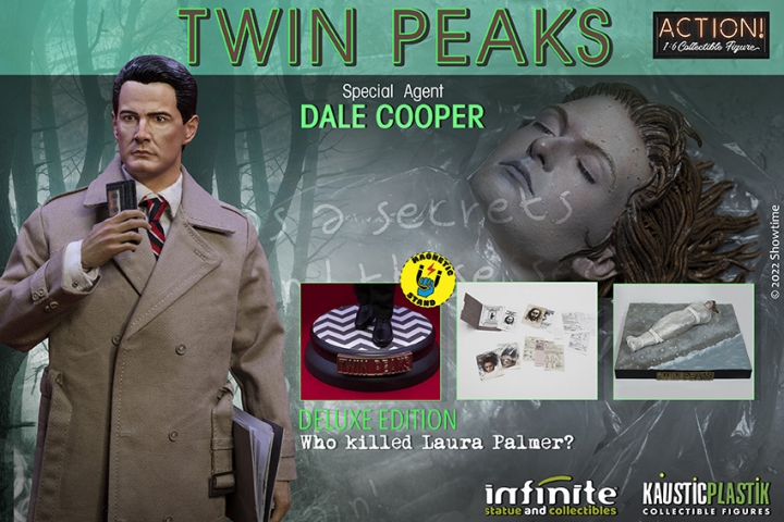 Twin Peaks Agent Cooper Action Figure 1/6 Deluxe 30 cm