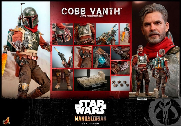 Star Wars The Mandalorian Action Figure 1/6 Cobb Vanth 31 cm