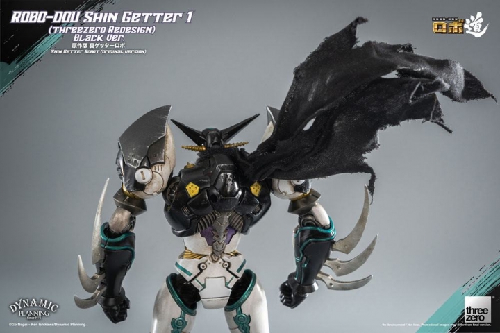 Getter Robot: The Last Day Robo-Dou Action Figure Shin Getter 1 Black Ver. 23 cm