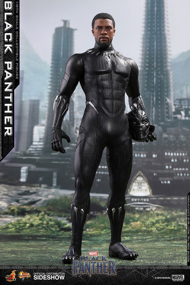 Hot Toys Black Panther Movie Masterpiece Action Figure 1/6 Black Panther 31 cm