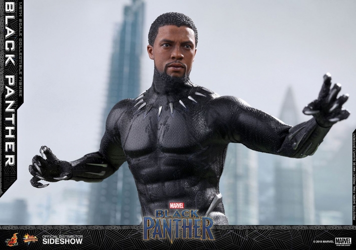 Hot Toys Black Panther Movie Masterpiece Action Figure 1/6 Black Panther 31 cm