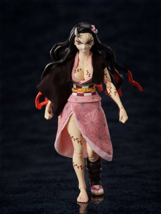 Demon Slayer: Kimetsu no Yaiba BUZZmod Action Figure 1/12 Nezuko Kamado Demon Advancing Ver. 15 cm