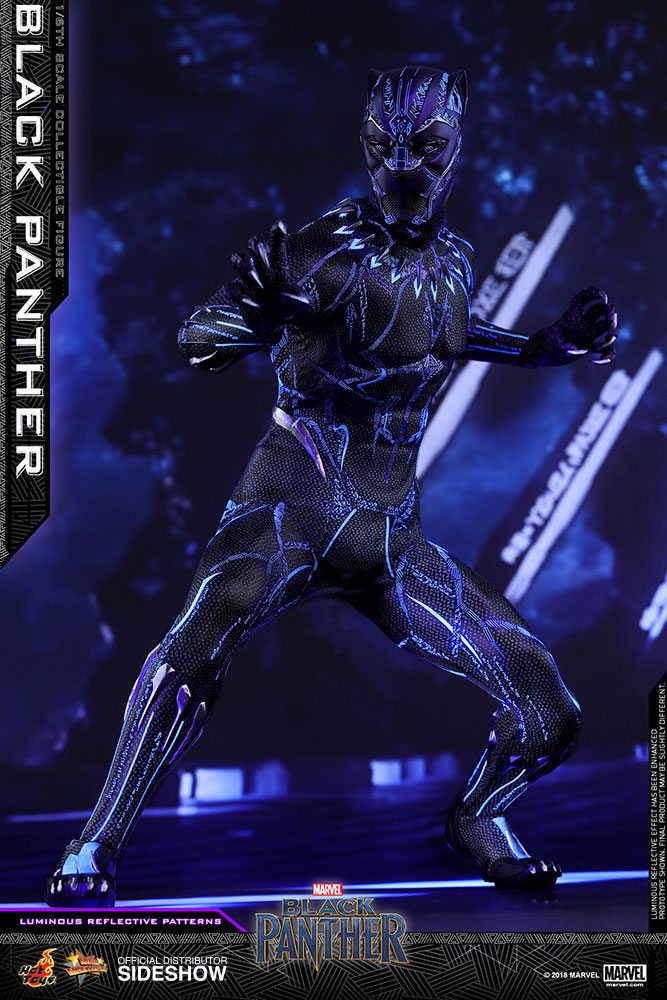 Hot Toys Black Panther Movie Masterpiece Action Figure 1/6 Black Panther 31 cm