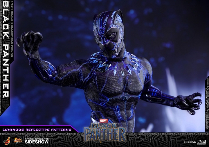 Hot Toys Black Panther Movie Masterpiece Action Figure 1/6 Black Panther 31 cm