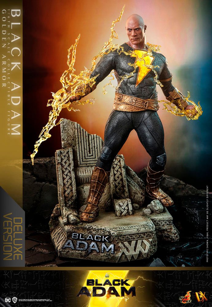 Black Adam DX Action Figure 1/6 Black Adam (Golden Armor) Deluxe Version 33 cm