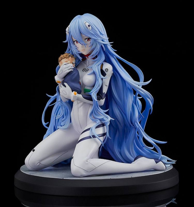 Rebuild of Evangelion PVC Statue 1/7 Rei Ayanami Long Hair Ver. 16 cm