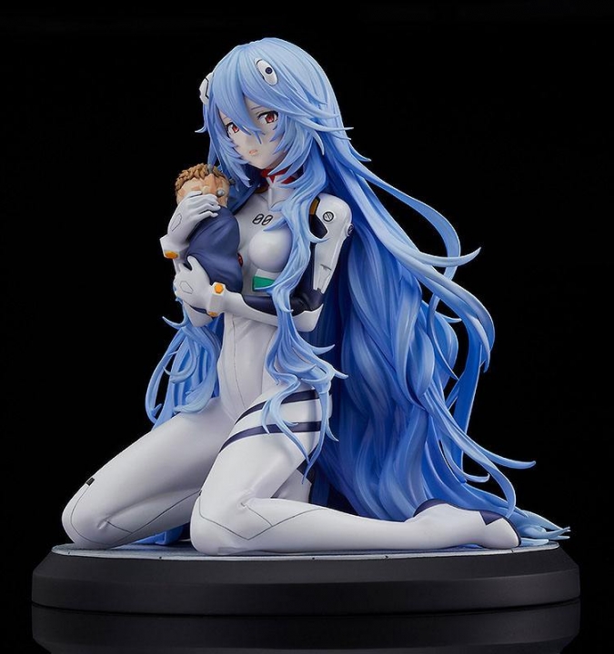 Rebuild of Evangelion PVC Statue 1/7 Rei Ayanami Long Hair Ver. 16 cm