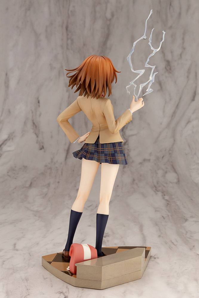 A Certain Scientific Railgun T PVC Statue 1/7 Misaka Mikoto 15th Ann. Kotobukiya Luxury Ver. 30 cm