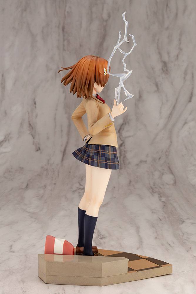 A Certain Scientific Railgun T PVC Statue 1/7 Misaka Mikoto 15th Ann. Kotobukiya Luxury Ver. 30 cm