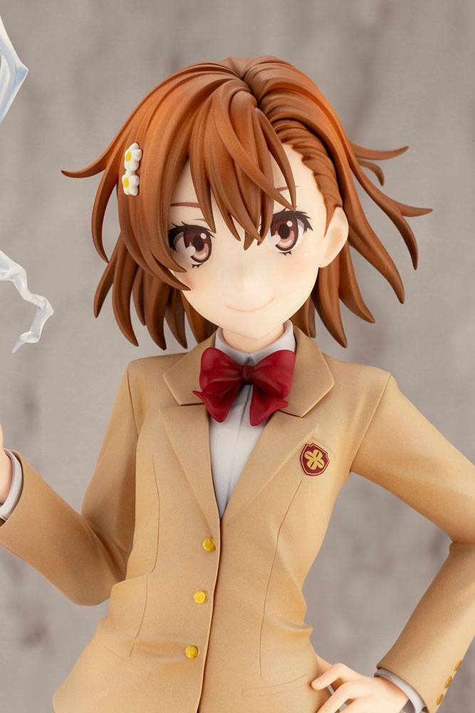 A Certain Scientific Railgun T PVC Statue 1/7 Misaka Mikoto 15th Ann. Kotobukiya Luxury Ver. 30 cm