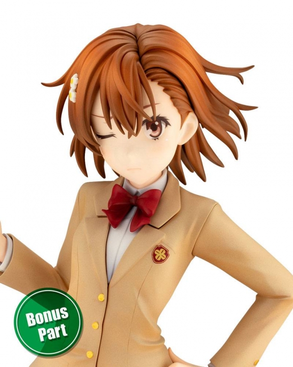 A Certain Scientific Railgun T PVC Statue 1/7 Misaka Mikoto 15th Ann. Kotobukiya Luxury Ver. 30 cm