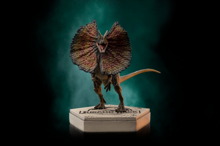 Jurassic Park: Dilophosaurus Statue 13 cm