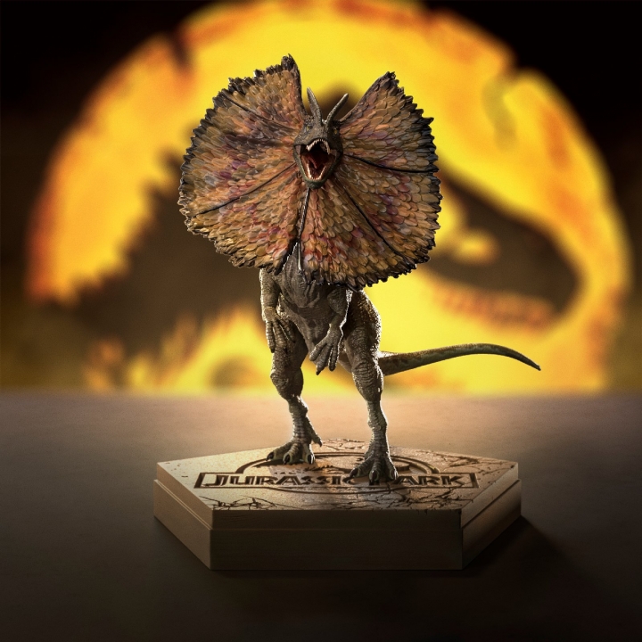 Jurassic Park: Dilophosaurus Statue 13 cm