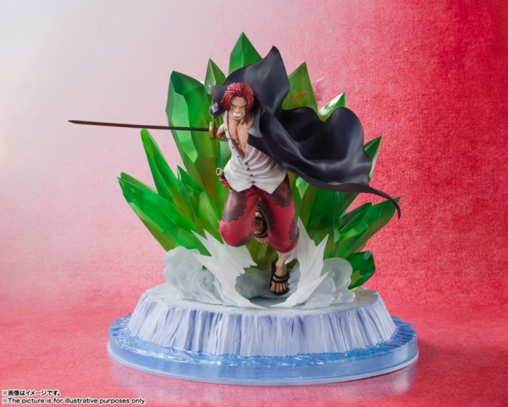 ONE PIECE FIGUARTS ZERO EXTRA BATTLLE SHANKS AND UTA 24 cm