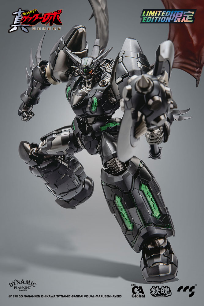 Getter Robo Armageddon Action Figure Shin Getter-1 Black Alloy 25 cm