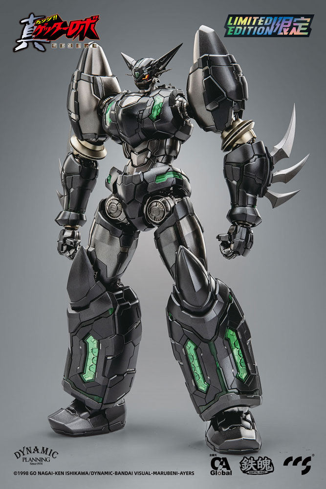 Getter Robo Armageddon Action Figure Shin Getter-1 Black Alloy 25 cm