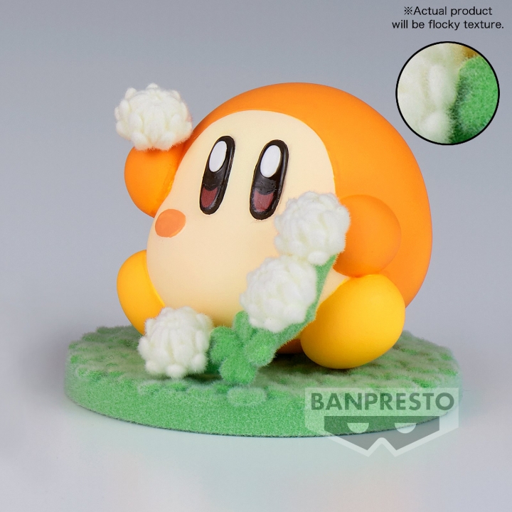 Kirby: Fluffy Puffy Play in the Flower Waddle Dee / Kirby Flowers / Kirby Clover PVC Statue 3 cm