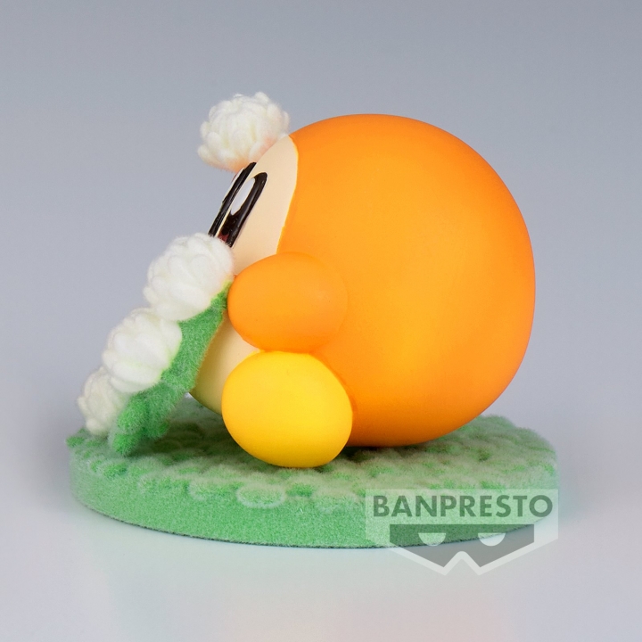 Kirby: Fluffy Puffy Play in the Flower Waddle Dee / Kirby Flowers / Kirby Clover PVC Statue 3 cm