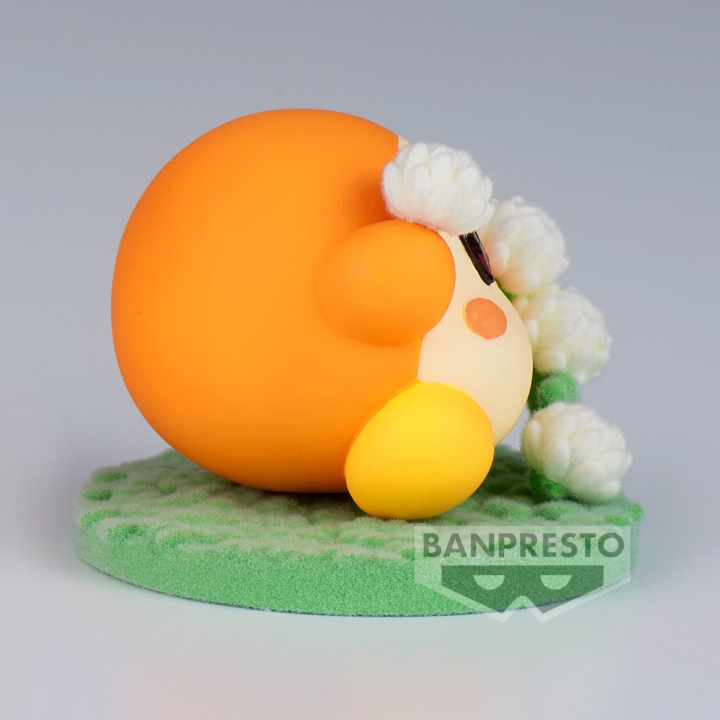 Kirby: Fluffy Puffy Play in the Flower Waddle Dee / Kirby Flowers / Kirby Clover PVC Statue 3 cm