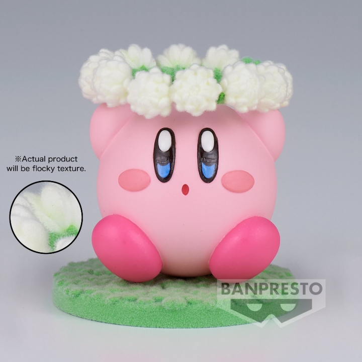 Kirby: Fluffy Puffy Play in the Flower Waddle Dee / Kirby Flowers / Kirby Clover PVC Statue 3 cm