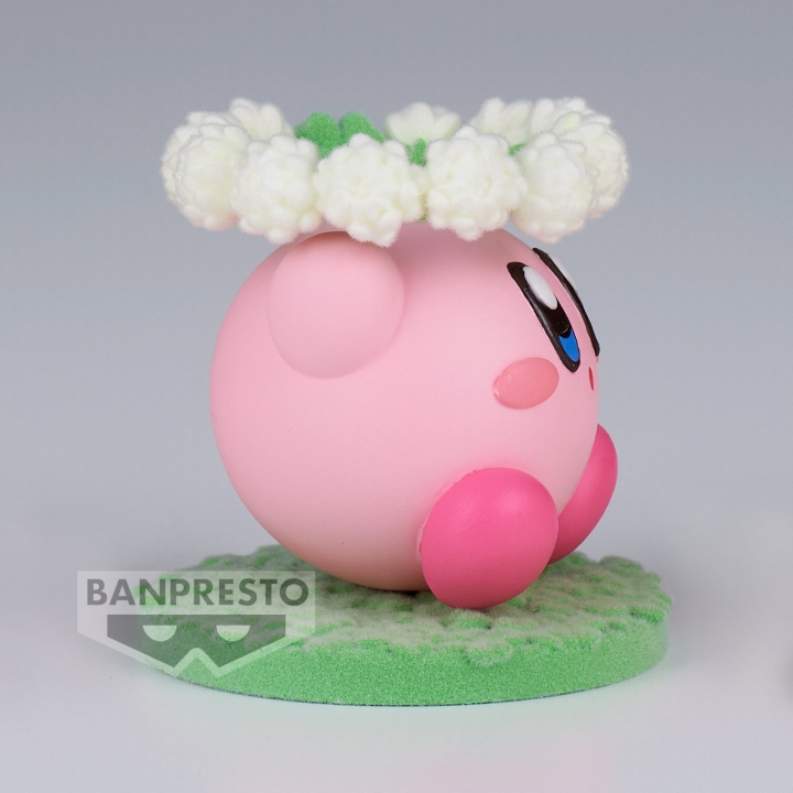 Kirby: Fluffy Puffy Play in the Flower Waddle Dee / Kirby Flowers / Kirby Clover PVC Statue 3 cm