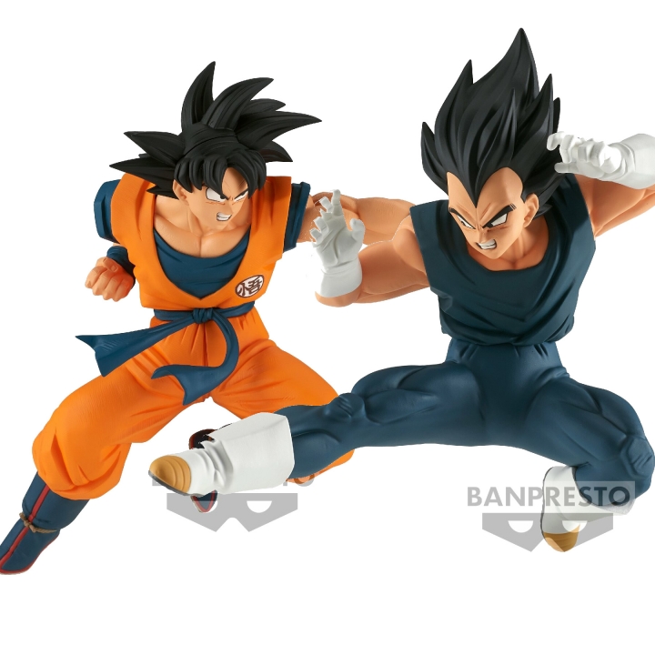 Dragon Ball Super: Super Hero Match Makers PVC Statue Goku / Vegeta 14 cm